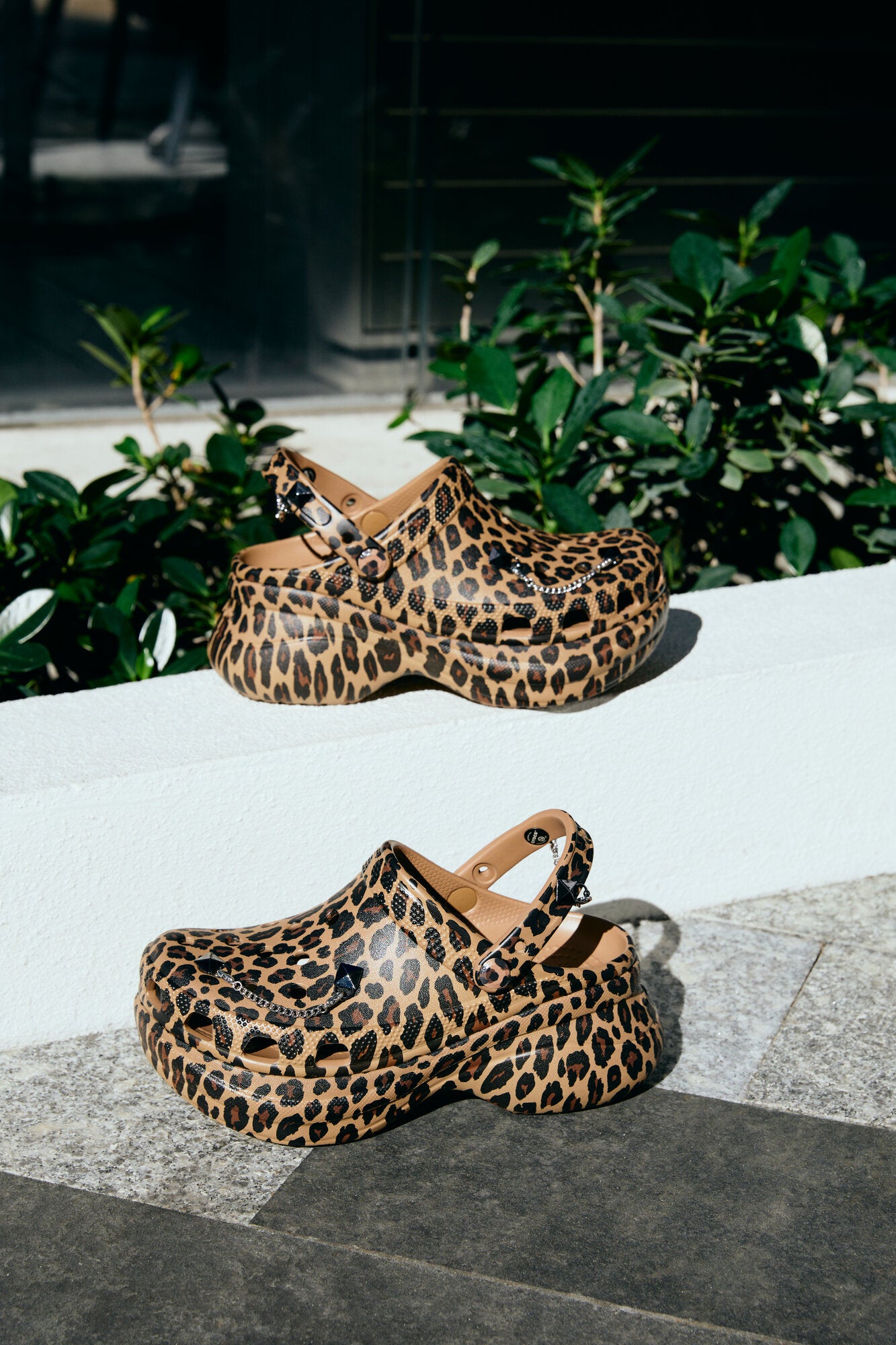 Bae Animal clog - Sepia/Leopard